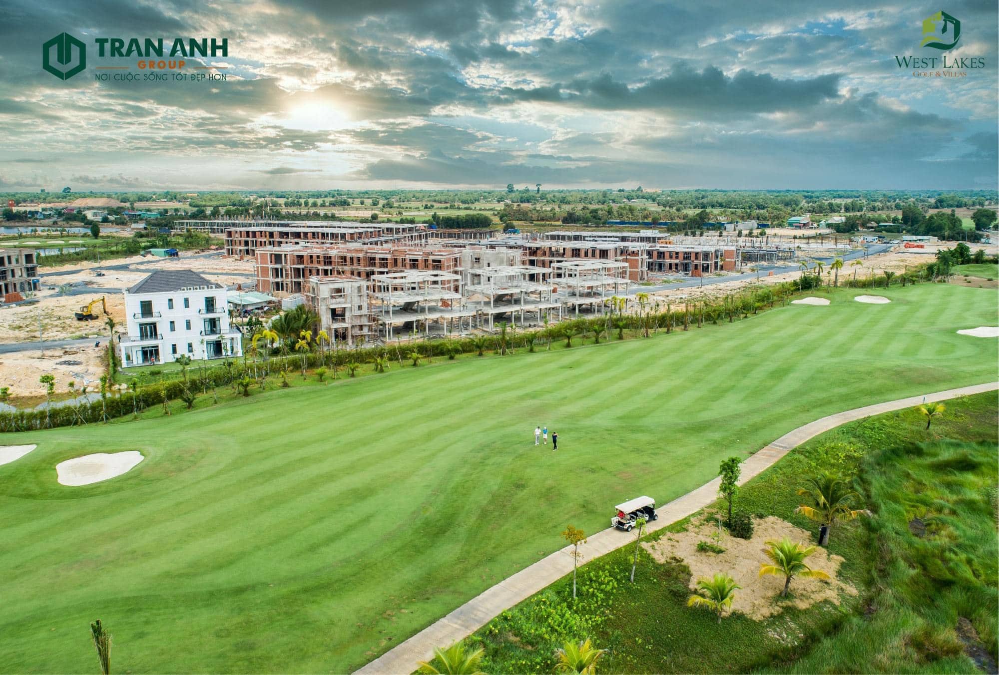 Bất động sản nghỉ dưỡng sân Golf lợi thế phát triển kinh doanh tại Long An